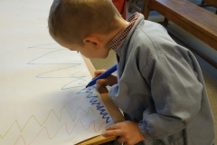 Les traits obliques en maternelle