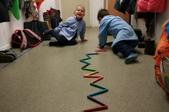 Les traits obliques en maternelle