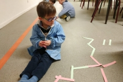 Les traits obliques en maternelle